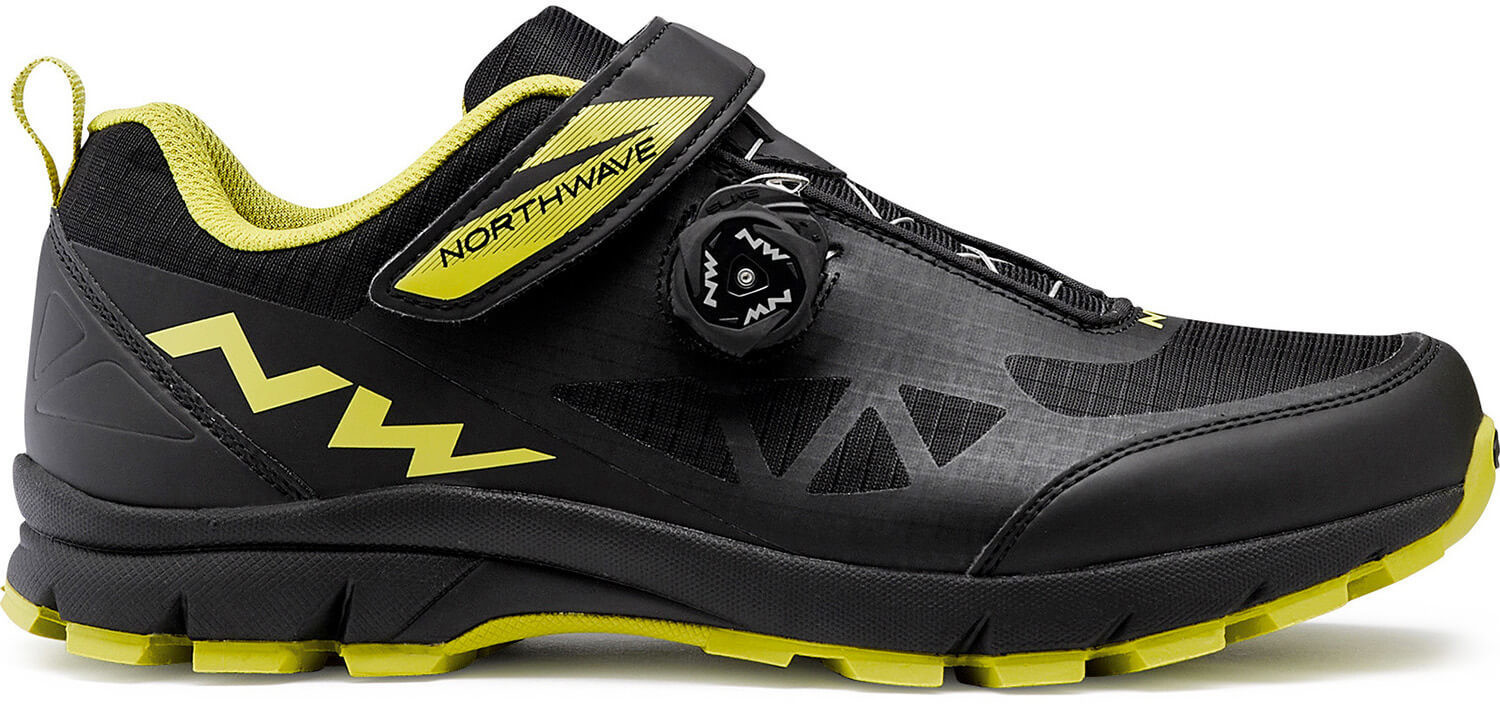 Scarpe Northwave Corsair MTB Ciclismo Enduro, Suola Damp-Lite, Nero, Taglia 44