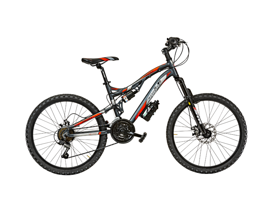 MOUNTAIN BIKE 24" BIAMMORTIZZATA 18 VELOCITA' Faram Rieti Terni