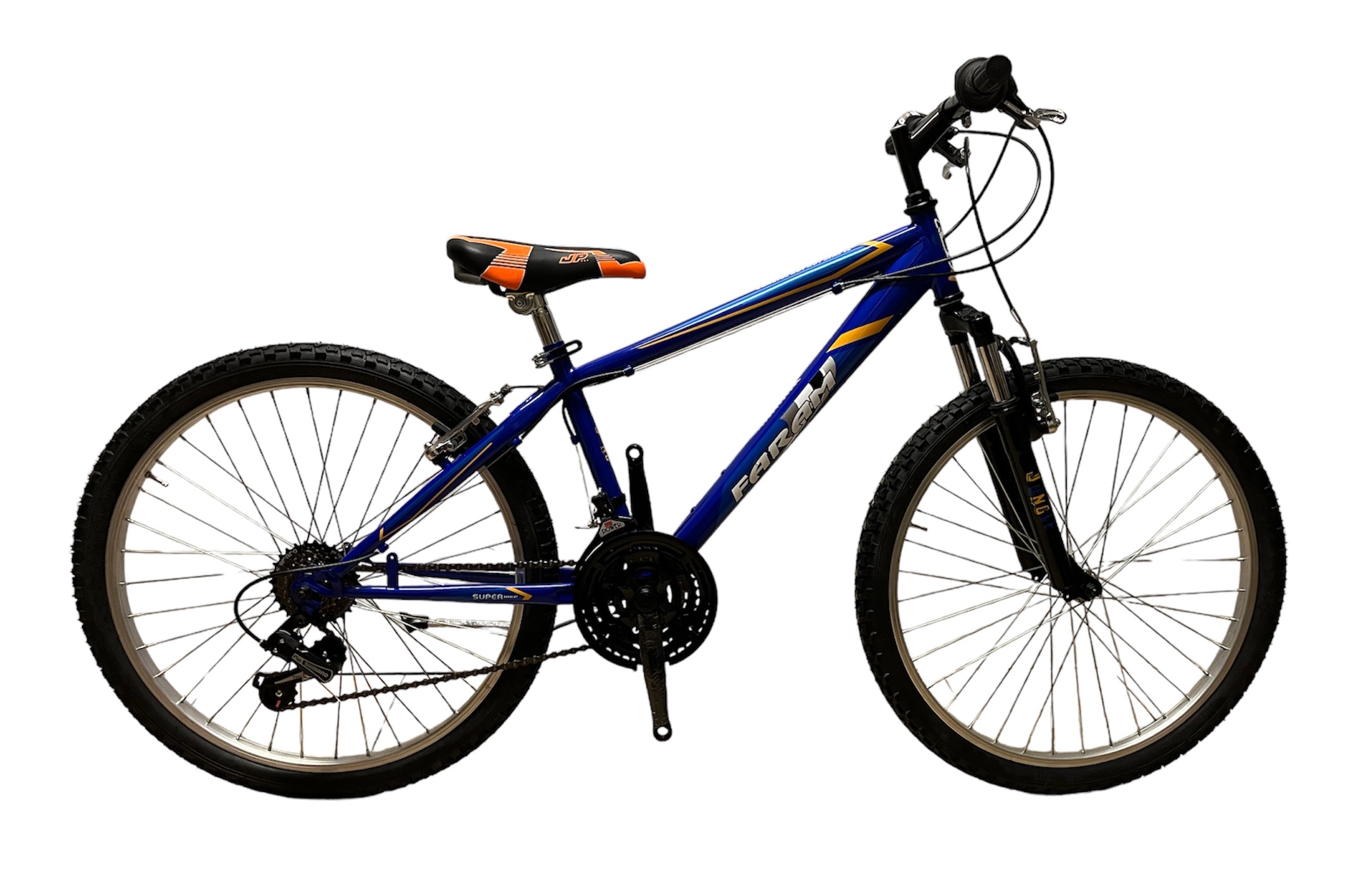 Cambio Shimano Bici Uomo Alluminio Ammortizzata MTB 24